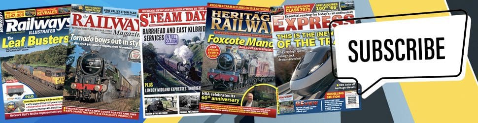 Subscribe to Railway Magazines today!